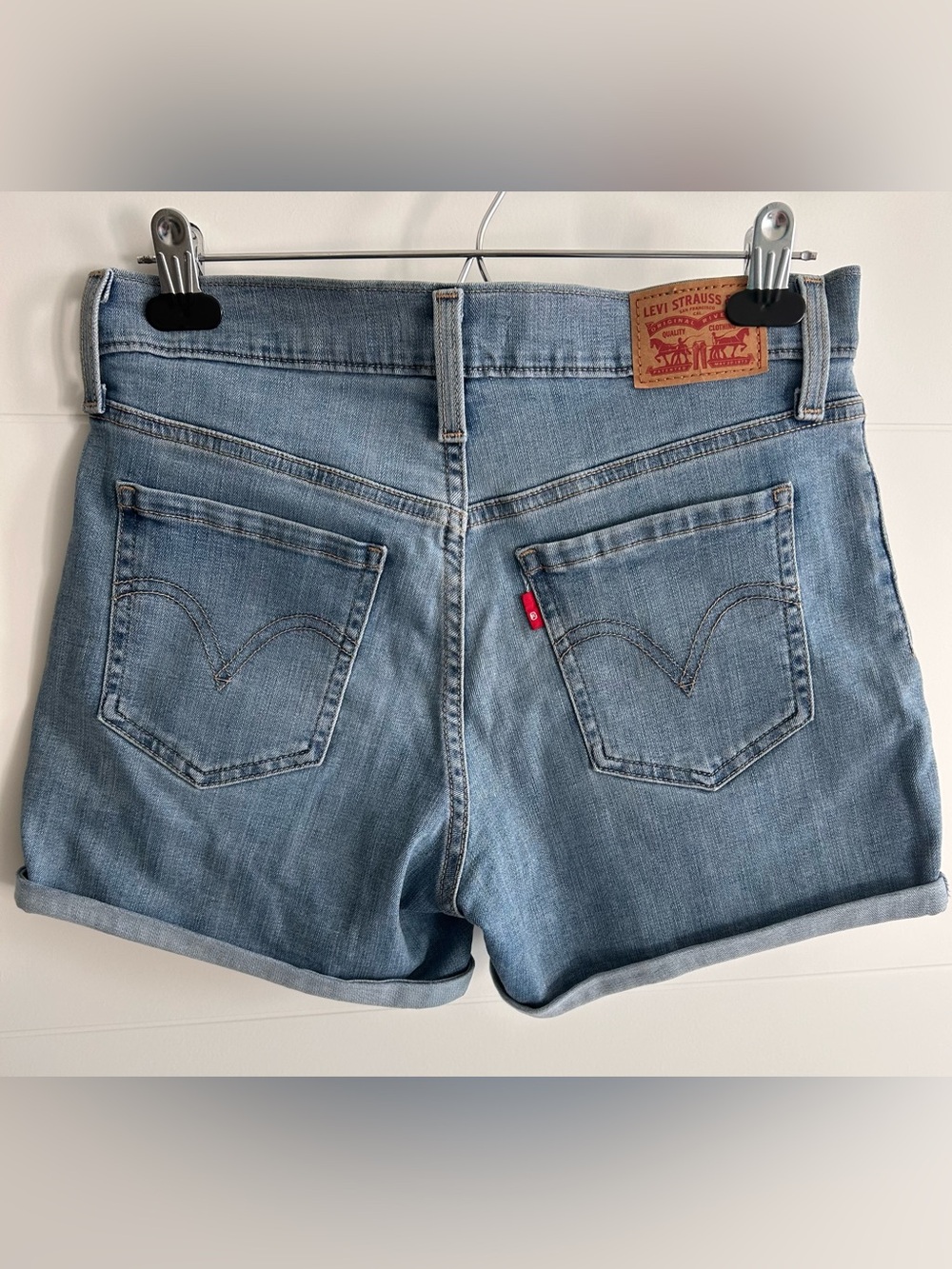 Levi’s mid length shorts